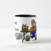 販売者注意 ハムフェスト販売者マグ  カスタマイズ可能！ マグカップ (中央)