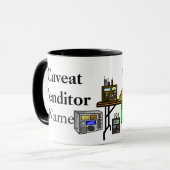 販売者注意 ハムフェスト販売者マグ  カスタマイズ可能！ マグカップ (正面左)