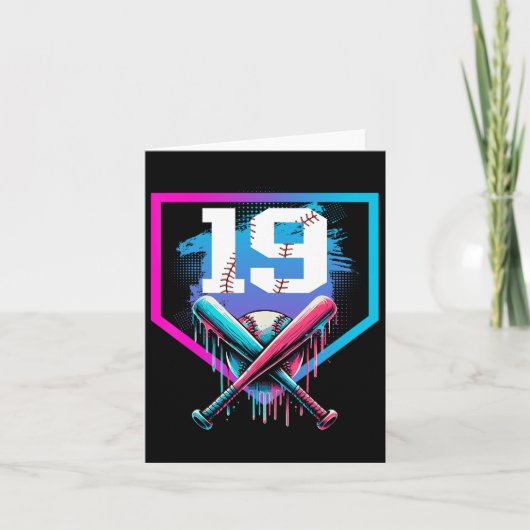 販売誕生日ボーイドリップ19人目プレーヤー19歳ボー カード (正面)
