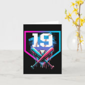 販売誕生日ボーイドリップ19人目プレーヤー19歳ボー カード (黄色い花)