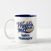 販売部長のギフト ツートーンマグカップ (左)