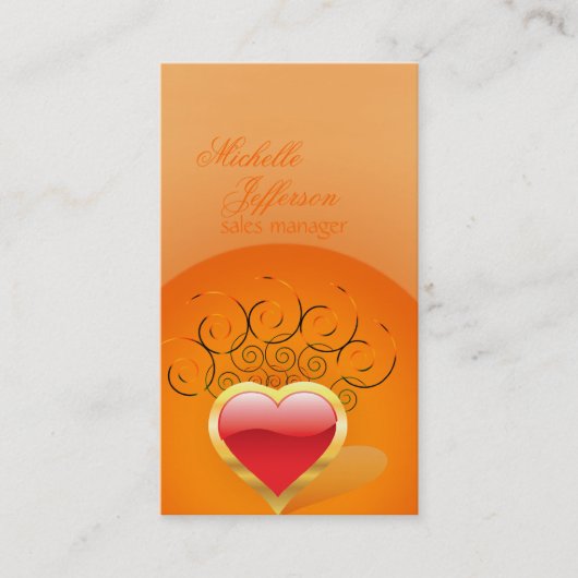 販売部長の名刺 名刺 (正面)