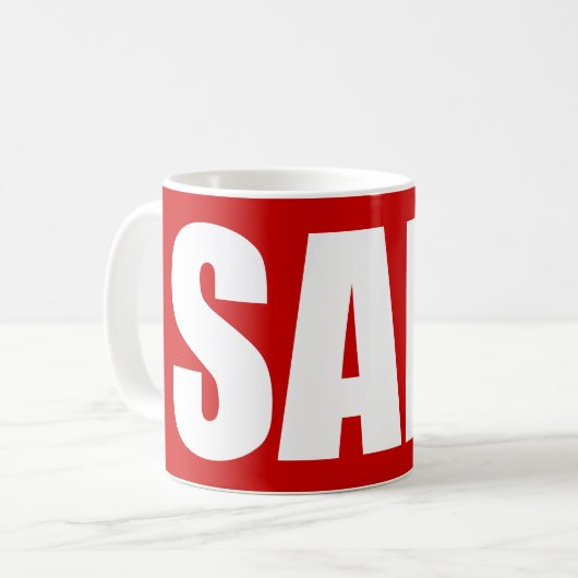 販売 コーヒーマグカップ (正面左)