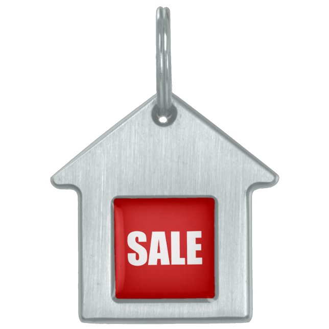 販売 ペットネームタグ (正面)