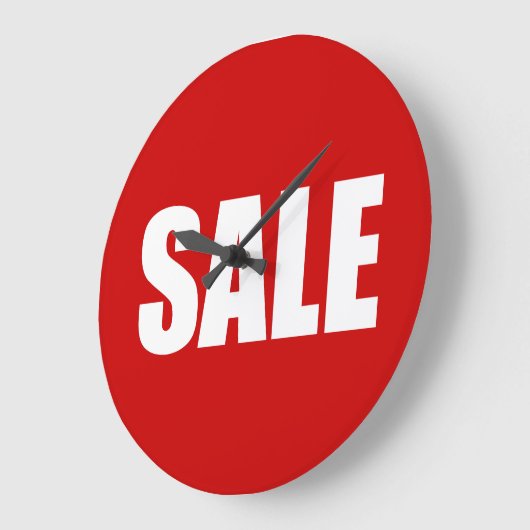 販売 ラージ壁時計 (傾斜)