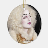 販売! 新しいサンタのケシのオーナメント! セラミックオーナメント (左)