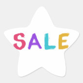 販売 星シール (正面)