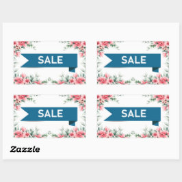 販売 長方形シール