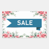 販売 長方形シール (正面)