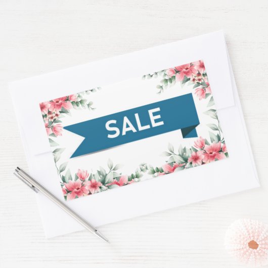 販売 長方形シール (封筒)