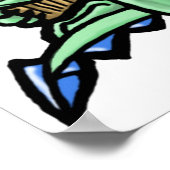 貪欲なカップケーキドラゴン ポスター (角)