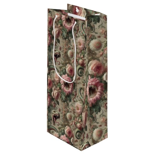 貪欲なベランダーズ – ゴシックビクトリアン様式 ワインギフトバッグ (正面アングル)