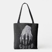 貪欲なヴィンテージポスター トートバッグ (裏面)