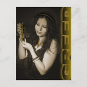 貪欲な人 ポストカード (正面)