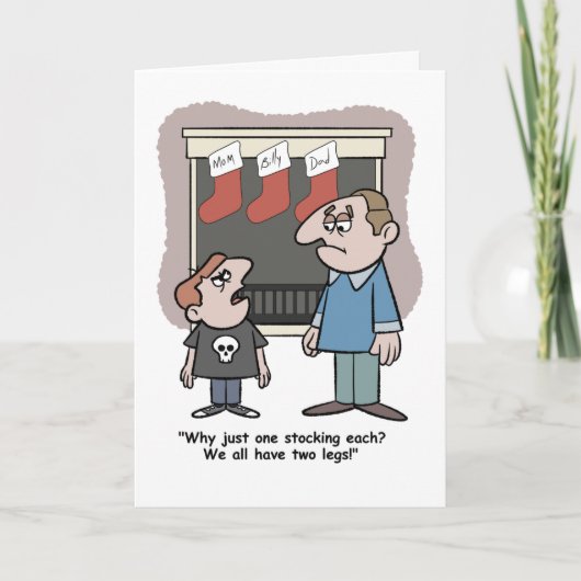 貪欲な少年 カード (正面)