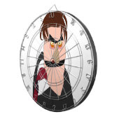 貪欲な男の操り人形ダーツボード ダーツボード (正面右)