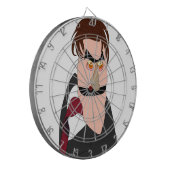 貪欲な男の操り人形ダーツボード ダーツボード (正面左)