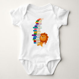 貪欲な読者(漫画のライオン)のベビーのクリーパー ベビーボディスーツ