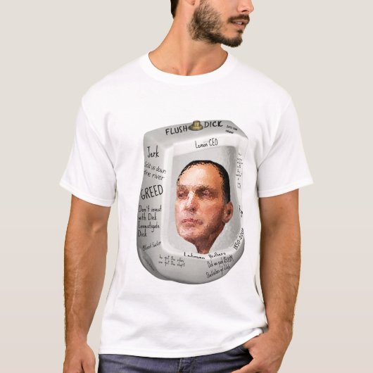 貪欲の尿瓶のTシャツ Tシャツ (正面)