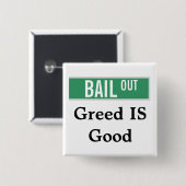 貪欲はよいです 缶バッジ (正面&裏面)