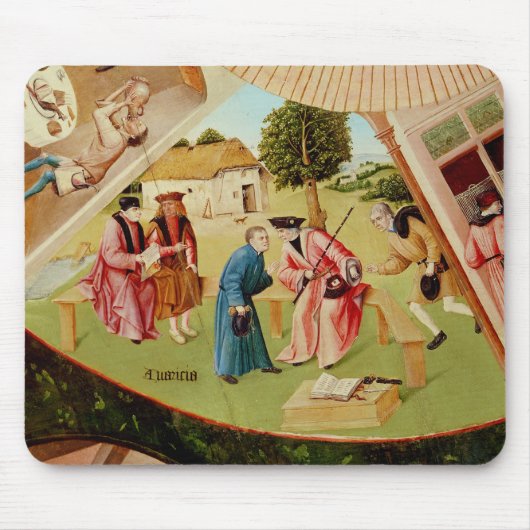 貪欲 マウスパッド (正面)