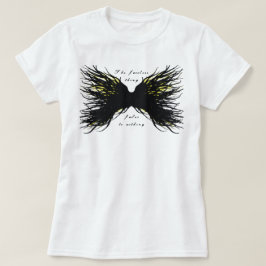 貪欲 抽象的7つの大罪 アルコールインクアート Tシャツ