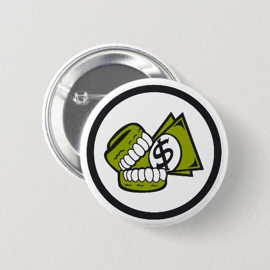 貪欲 缶バッジ (正面&裏面)
