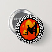 貫入が出られるWAKEBOARDING日曜日 缶バッジ (正面&裏面)