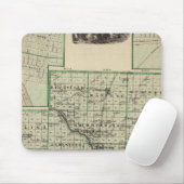 貫壁郡·貫壁·金満地図 マウスパッド (マウス)