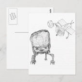 責める ポストカード (正面/裏面)