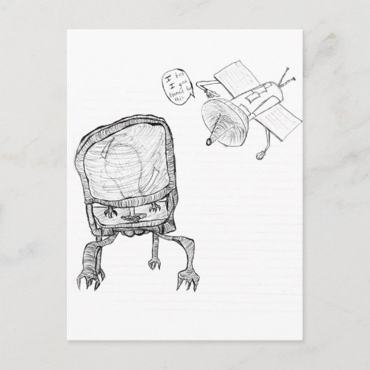 責める ポストカード (正面)