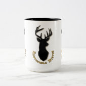 責任あるハンターディアパターンマグ ツートーンマグカップ (中央)