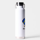 責任あるピックボールのユーモアパンを飲む ウォーターボトル (正面)