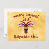 責任ある大人 ポストカード (正面/裏面)