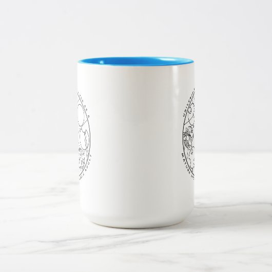 責任ある大人 – 円形ガリフライアン ツートーンマグカップ (中央)