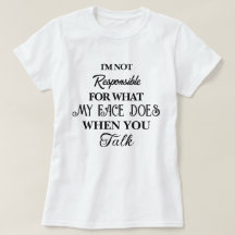 責任ある引用文、スマートおもしろいス、皮肉Tシャツ