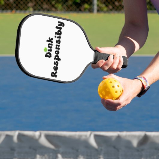 責任あるDink - おもしろい Pickleball Gift ピックルボールラケット (インサイチュ)