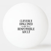 責任おもしろいある大人に偽装する 卓球ボール