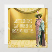 責任おもしろいによって台無しになる (正面/裏面)