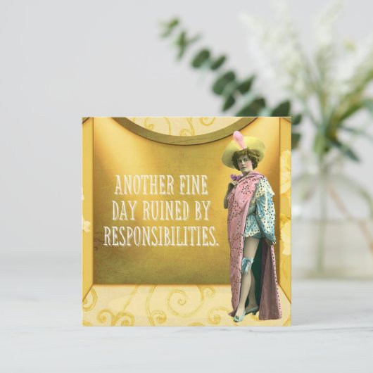 責任おもしろいによって台無しになる (スタンド正面)