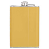 責任おもしろいによって台無しになる フラスク (裏面)