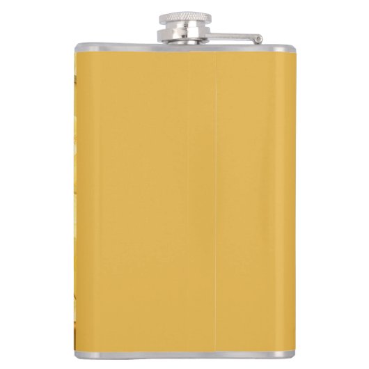 責任おもしろいによって台無しになる フラスク (裏面)