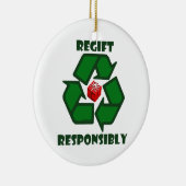 責任があのRegift セラミックオーナメント (右)