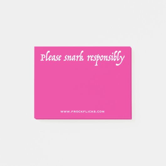 責任があのSnarkの-付箋 ポストイット (正面)