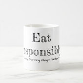 責任があ食べて下さい。 マグ (中央)