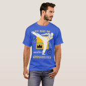 責任で一日も台無し Tシャツ (正面フル)