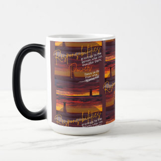 責任とパワーマグ モーフィングマグカップ