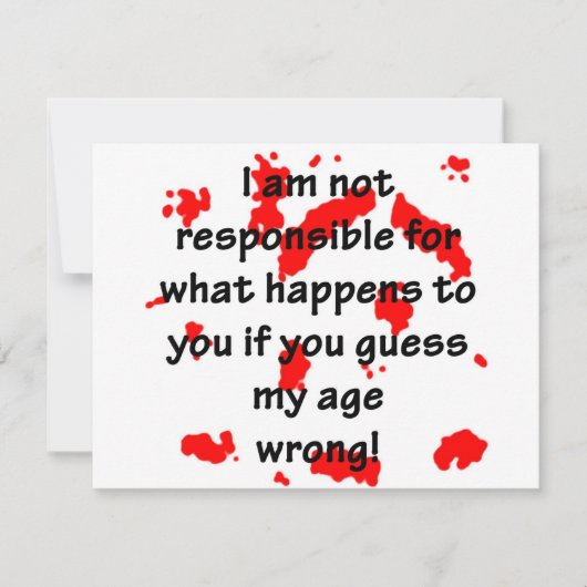 責任なし (正面)