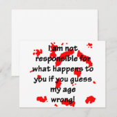 責任なし (正面/裏面)