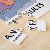 責任の地球彼女は有します多くの欠陥(プレート造構論)を ジグソーパズル (側面)